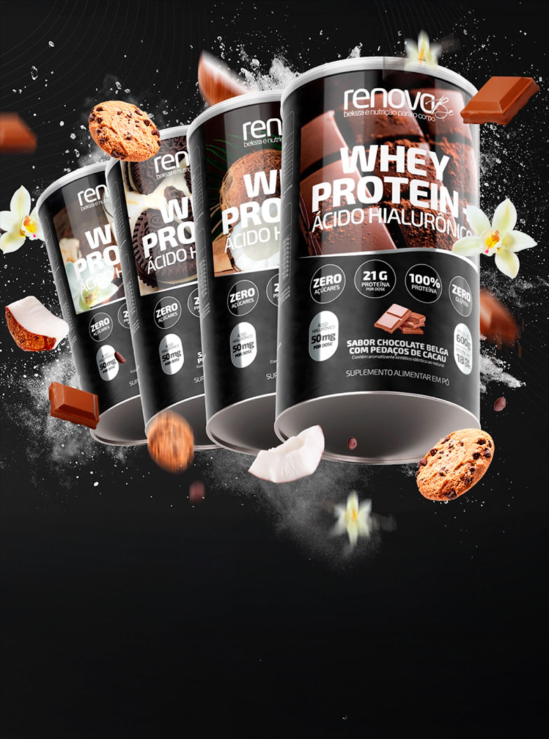 Whey Protein com Ácido Hialurônico
