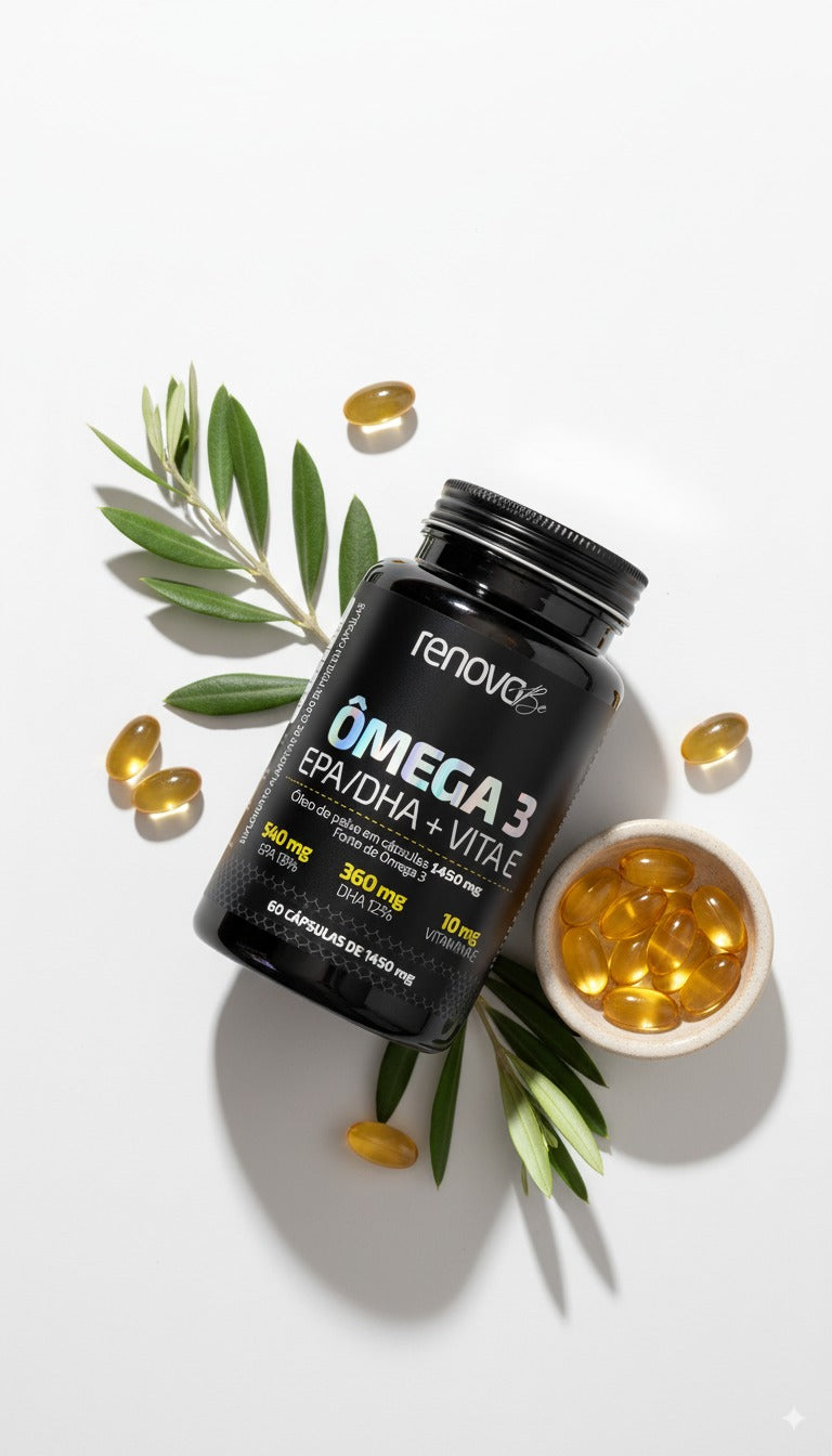 Ômega 3 EPA/DHA + Vita E Renova Be