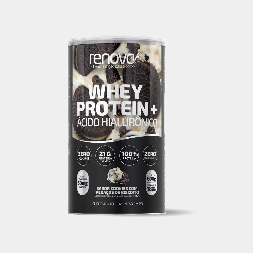 Whey Protein e Ácido Hialurônico - Cookies