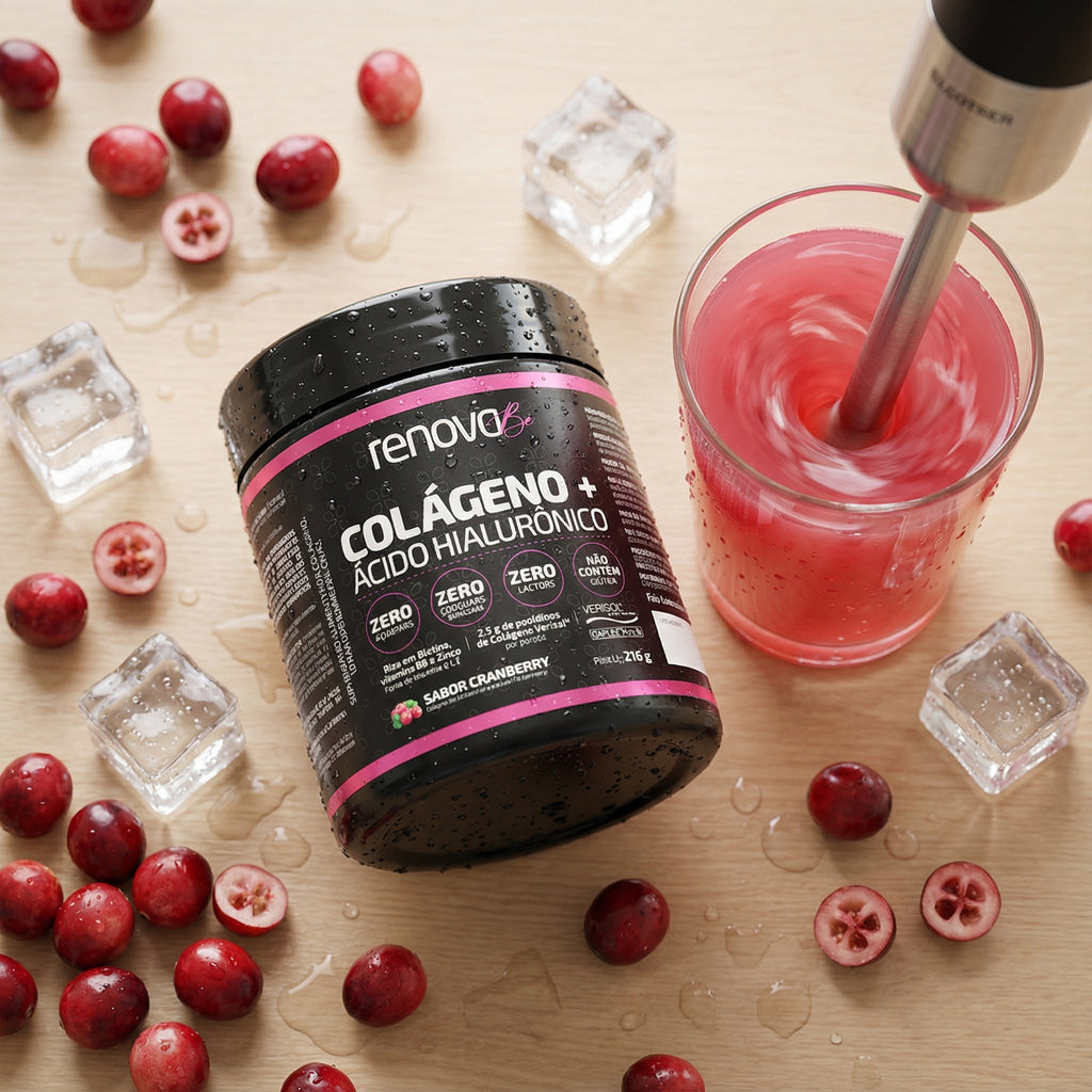 Colágeno Verisol® + Ácido Hialurônico - Cranberry