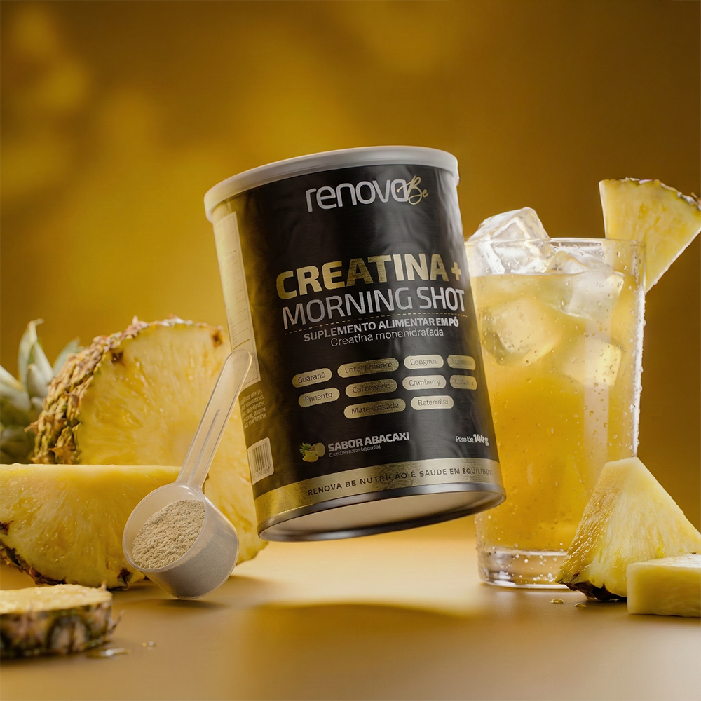Creatina + Morning Shot - Abacaxi
